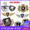 2026 Hot Car Sticker 1PCS 3D Metal Auto Styling Logo Car Sticker Badge Emblem Tail Decal For Peugeot 207 3008 206 208 308 307 40
