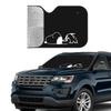 Snoopy Windshield UV Car Light Heat Car Privacy Interior Easy Size M Sunshade, Vehicle-Specific Protection, Sunshade, Blocking, Blocking, Camping,