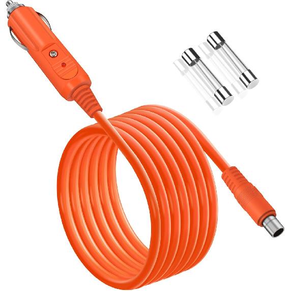14AWG Car Charging Cable For Jackery Portable Power Station Explorer 3000 Pro 2000 Plus 2000 Pro 2000 V2 2000 1500 Pro 1500 1000 Pro 1000 V2 1000 -