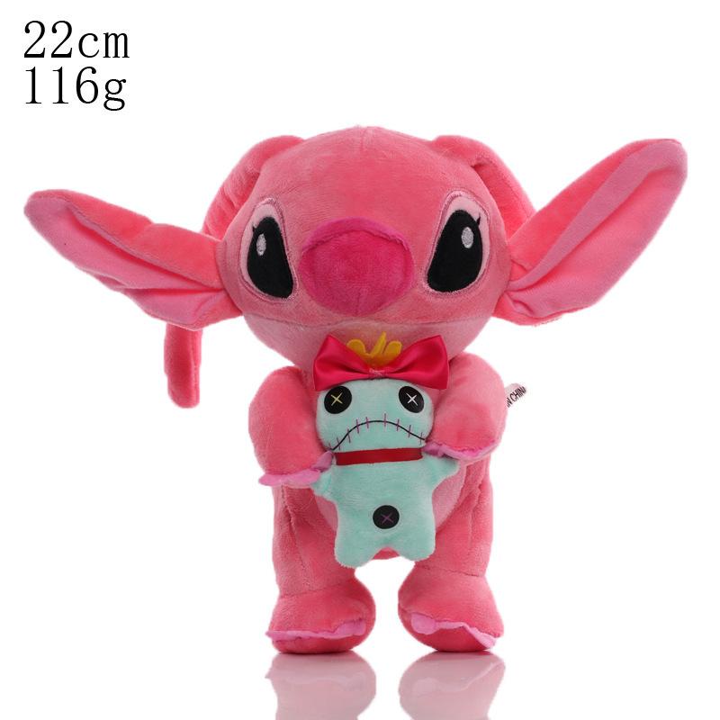 16 Стилей Плюшевая Игрушка Стич Классический Фильм Мультфильм Модель Кукла Детские Фигурки Набитое Ребенок День Рождения Рождество Игрушки Подарок