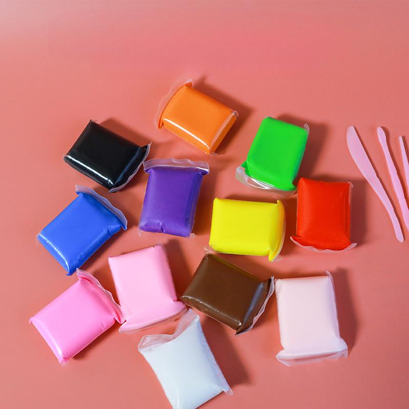 36 цветов/набор Воздушная глина Фимо Полимерная пластика Моделирование DIY Глина Креативное обучение Образовательная игрушка