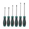 Magnetic Tip Screwdriver 6mm Crosses/Flat Professional Cushion Grip for Hand Making Home Mechanical Repair Project