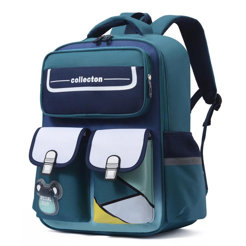 Adorable Oxford Cloth Kids Backpack For Grades 1-6 Breathable And Wear-resistant