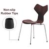 4 pcs Non-slip Slope Rubber Tip Rubber Chairs Table Leg Crutch Sleeve Furniture Slider  Bathroom