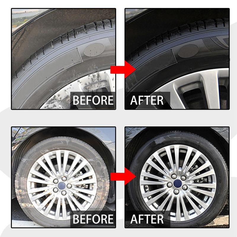 Универсальный спрей для мойки колес автомобиля 120 мл очиститель колесных дисков очиститель для шин и дисков без необходимости мытья спрей для чистки автомобильных аксессуаров