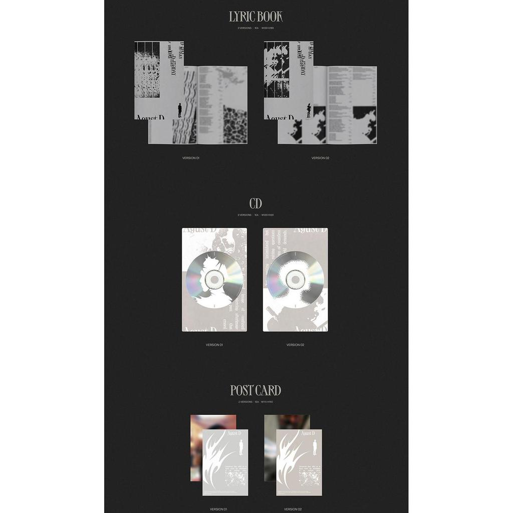 BTS Агуст Д (SUGA) «ДЕНЬ Д» (Фотокнига Вер.)