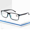 Black Blue Reading Glasses PC Anti Eyestrain Reading Glasses Portable Frame Glasses  Men and Women