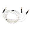 Upgraded Earphone Cable 3.5mm To Dual 3.5mm Silver Plated Copper Loseless Replacement Headphone for