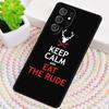 Hannibal Eat The Rude Мягкий Силиконовый Чехол Для Телефона Для Samsung Galaxy note 10 pro S26 S25 S24 S23 S22 S21 Plus S25Ultra Capa Чехол