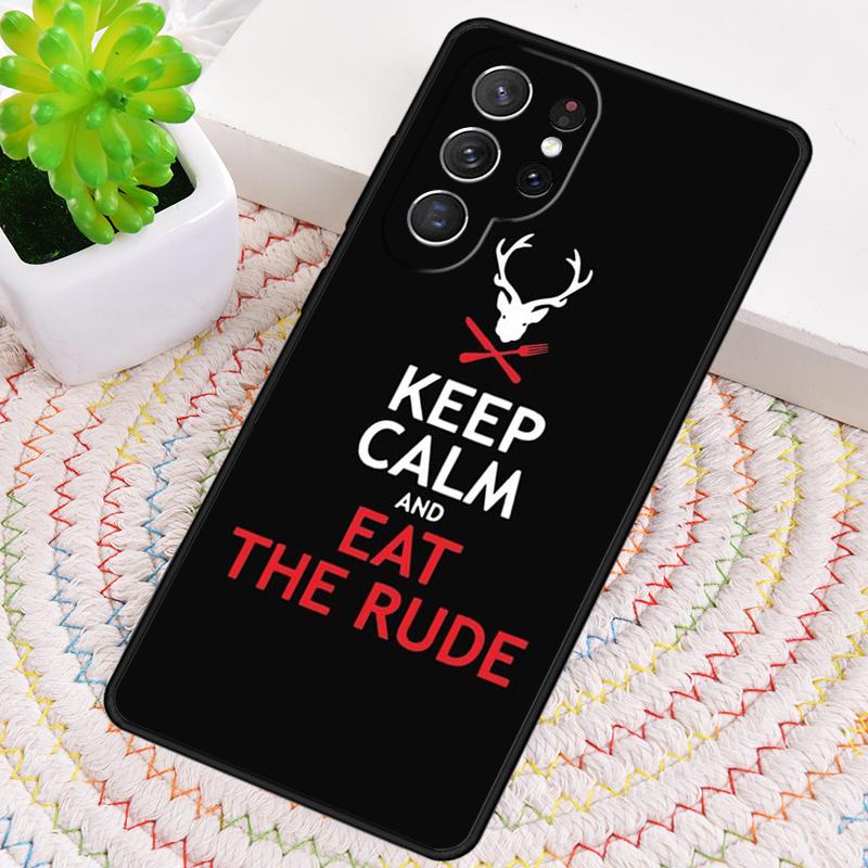 Hannibal Eat The Rude Мягкий Силиконовый Чехол Для Телефона Для Samsung Galaxy note 10 pro S26 S25 S24 S23 S22 S21 Plus S25Ultra Capa Чехол