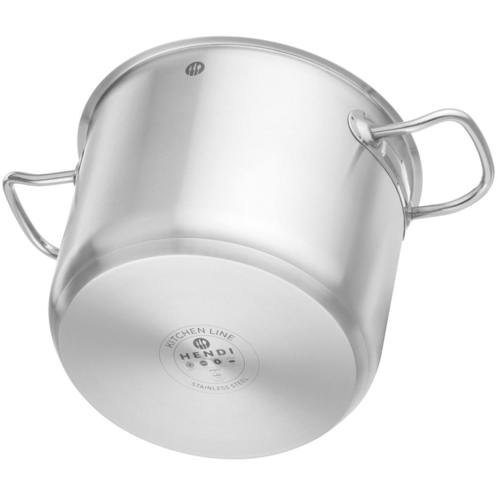 Garnek wysoki bez pokrywki Kitchen Line 5 l śr. 215x164 mm