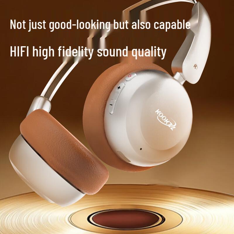 Наушники Kuke ZHE R15 Retro накладные Bluetooth