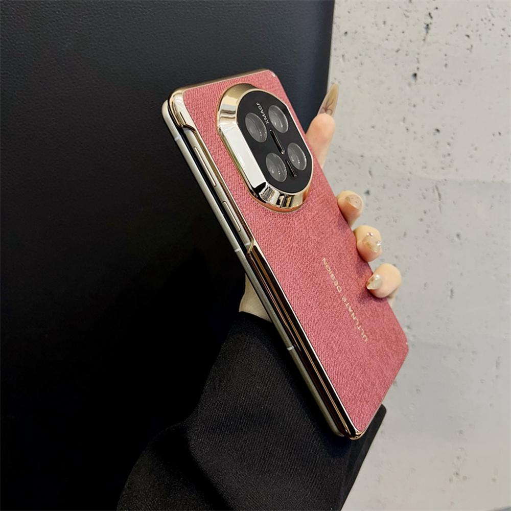 For Huawei Mate X7 Case Jean Cloth Texture Hard PC + Cloth Phone Cover