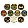 Tenyo Overwhelming Gold Badge Harry Potter Quidditch 1 Set In Box of 24K Gold Plated Finish Can Badge Diameter [Sold 10] BKB-S06 Approx. 5.6cm