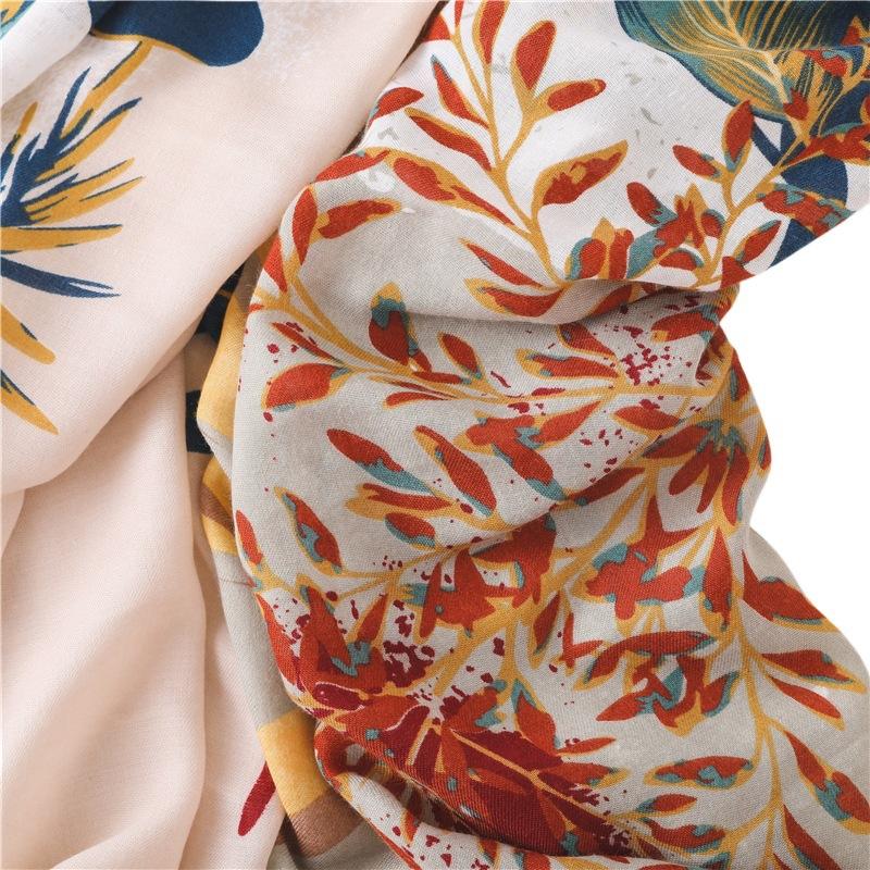 Elegant Women's Scarf - Lightweight, Long Versatile Shawl for Casual Outings, Warm and Windproof