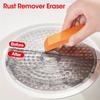 Magic Limescale and Rust Remover Eraser Safe No Scratch Cleaning Tool for Bathroom Glass and Kitchen Pots Effortless Household Cleaner
