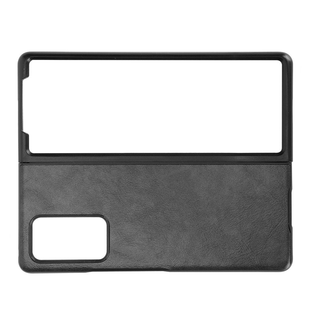 Mobile Phone Leather Case Cover for Samsung Galaxy Z Fold 2 Protective Cover AntiFall Case(Black )