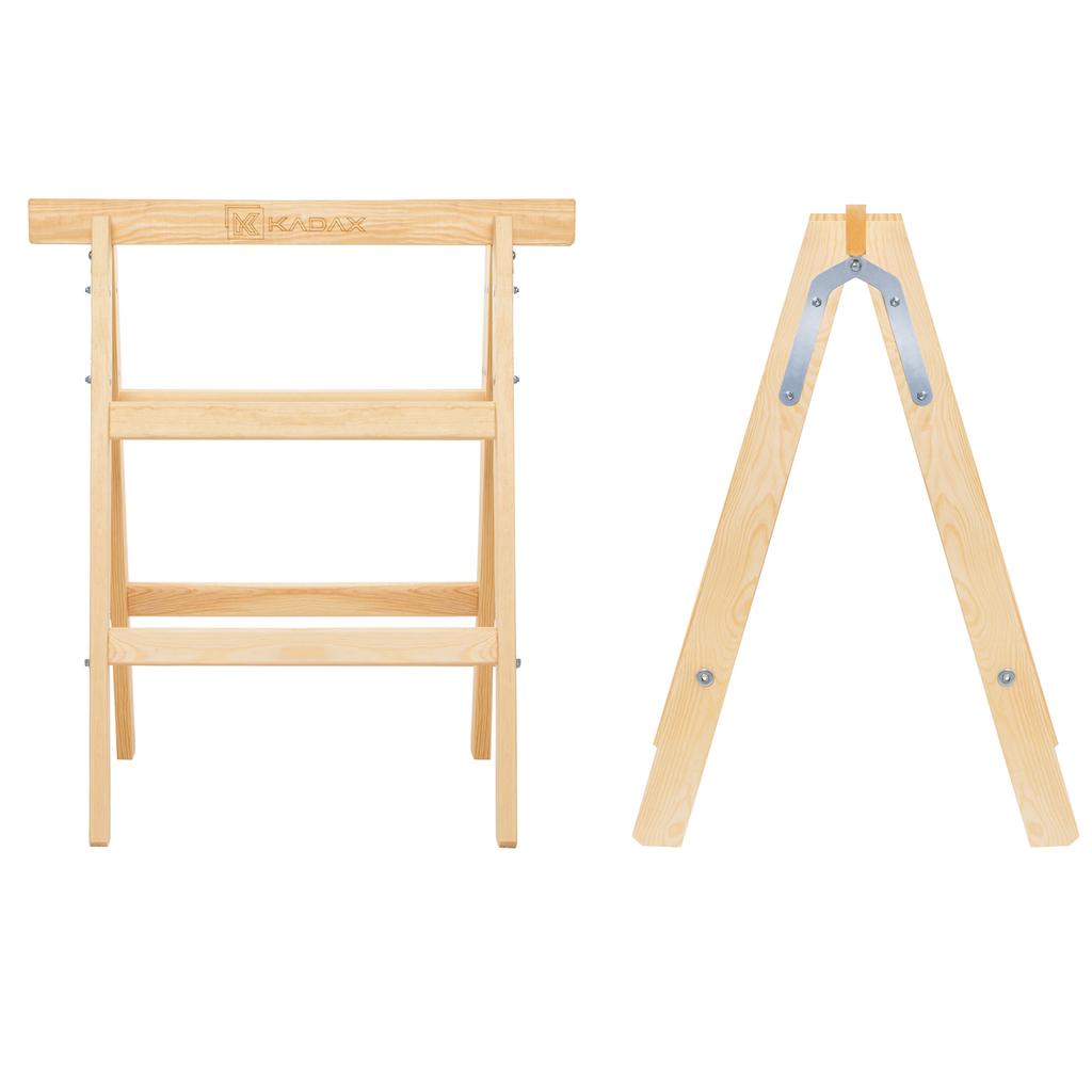 KADAX Wooden Workshop Trestle Stand Universal Cutting Trestle