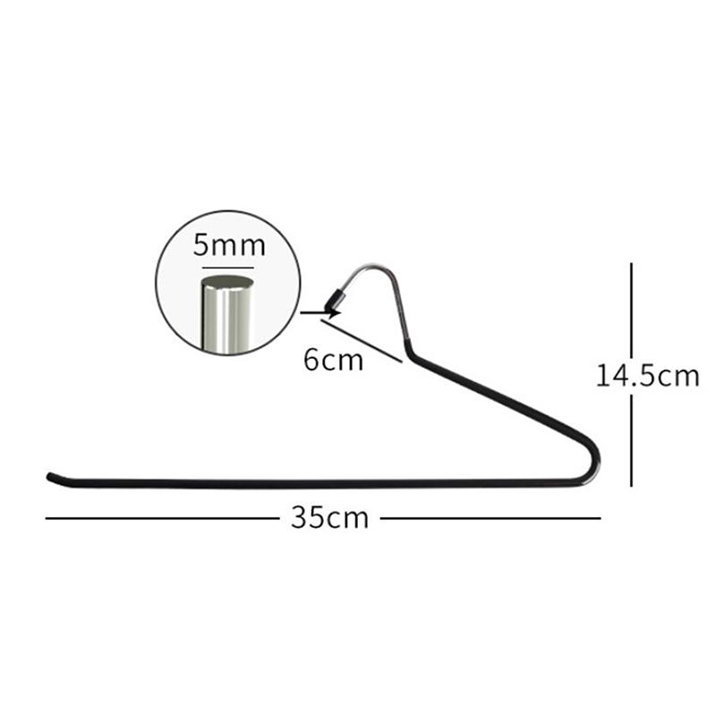 Металлические открытые нескользящие брюки Вешалки для брюк Вешалки для брюк Органайзеры