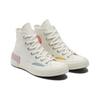Converse Chuck Taylor All Star 1970-е Модные высокие эспадрильи Женские Белые Розовые
