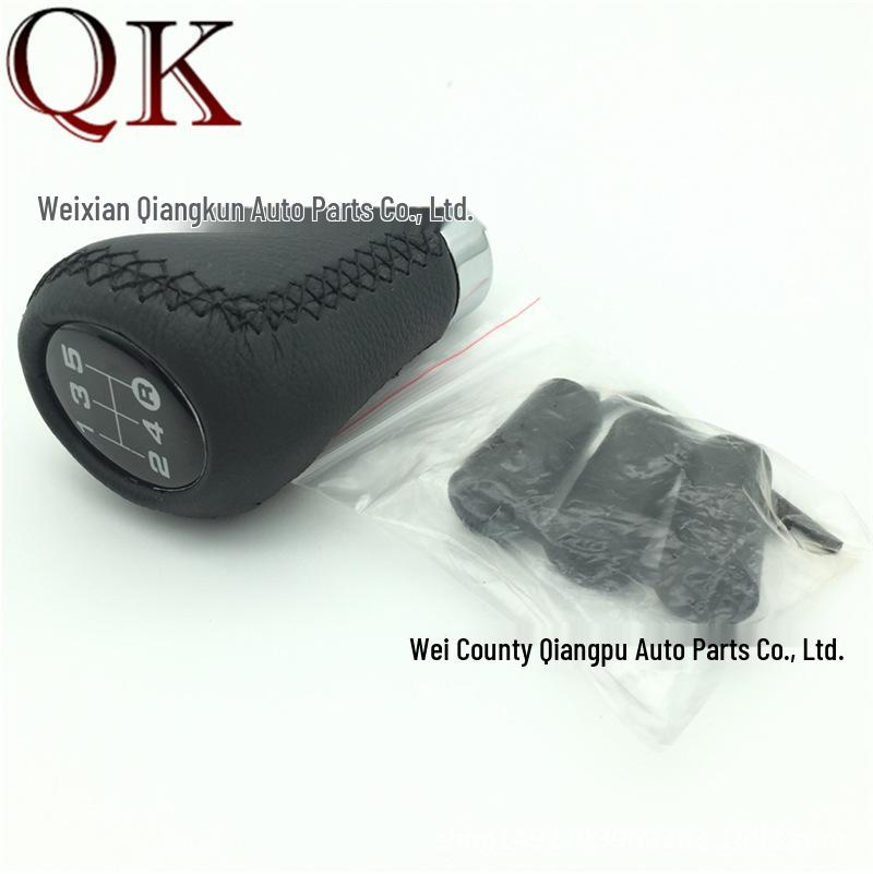 Universal 5-6 Speed Creative Leather Gear Knob for Car Modification
