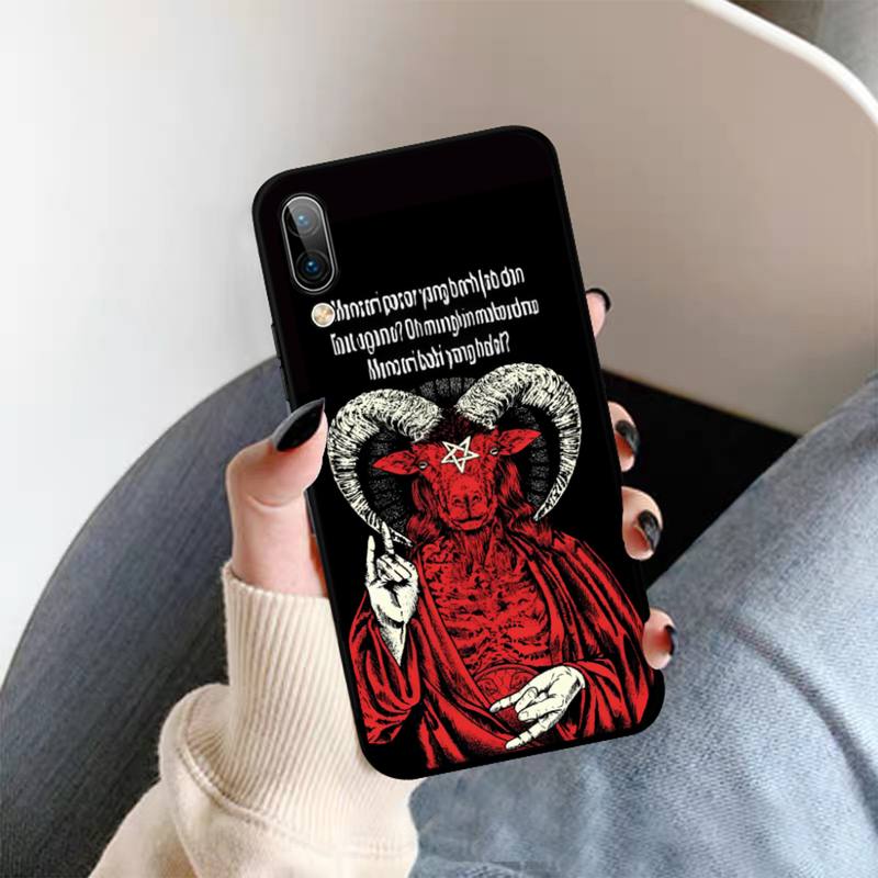 Devil Satan Phone Case For OPPO A9 A7 A3S A1K F5 Reno 2 Z Realme 6 5 Pro C3 Vivo Y91C Y51 Y31 Y19 Y17 Y11 V17