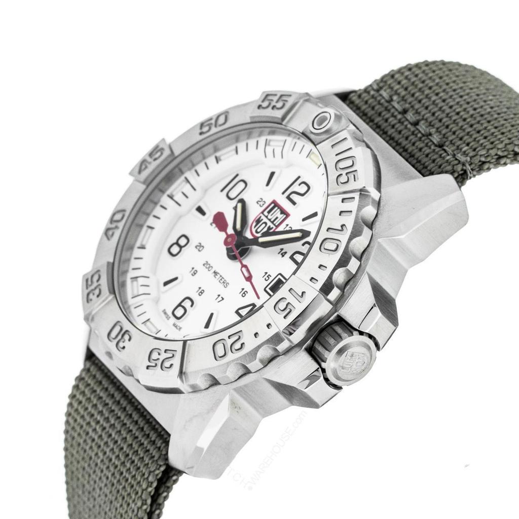 Luminox Мужские часы Navy Seal Ivory Dial 45 мм из нержавеющей стали XS.3257