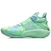 Li Ning Sonic 9 Rebound Wear-Resistant Mid-Top Basketball Shoes Men Sneakers Light-Mint-Green ABAR011-E