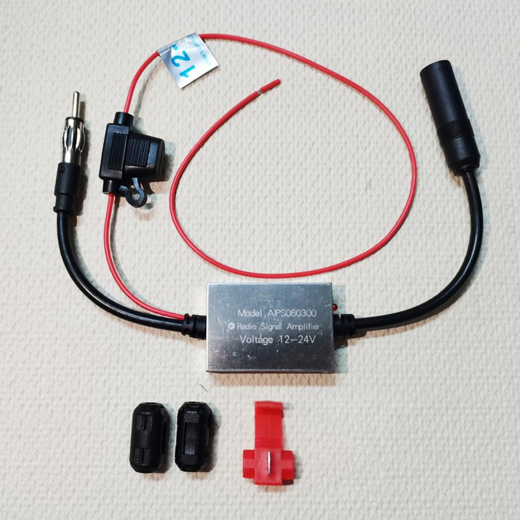 Автомобильная стереосистема FM-радио Антенна Усилитель сигнала антенны Усилитель сигнала Универсальный автомобильный лодочный автомобильный антенный усилитель сигнала