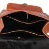 Brown Leather Men's Backpack Rucksack Bag Vintage Shoulder Laptop Messenger Bag