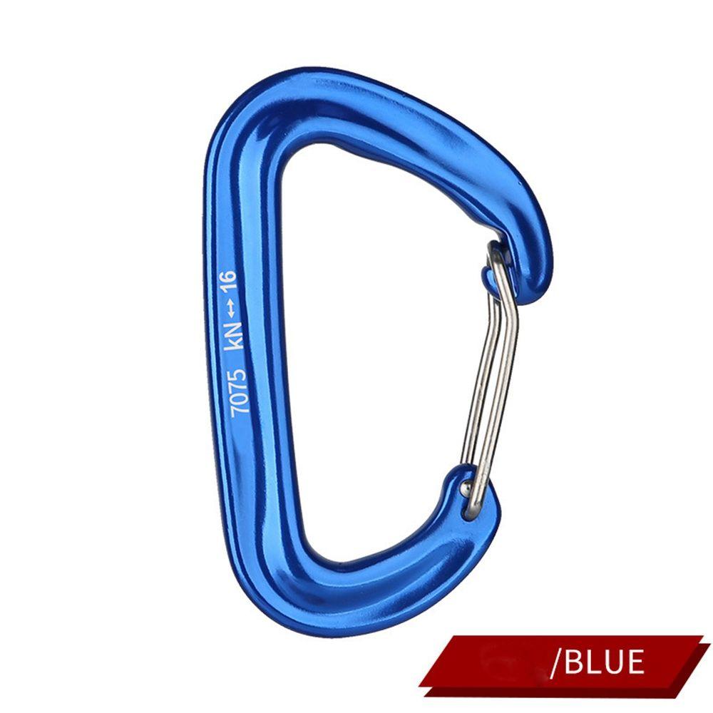 Аксессуар для улицы Замок-карабин Безопасный крюк Альпинистское снаряжение Пряжка для альпинизма Альпинистский карабин