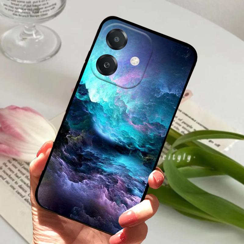 Чехол для Oppo A60 5G Чехол OppoA3 CPH2683 Модный ударопрочный защитный чехол для телефона Для Oppo A3 5G Силиконовый мягкий ТПУ Чехол Fundas