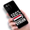 Syrian Revolution Flag Black Phone Case For Xiaomi Mi 9 SE 8 10 10T 11 12 13 Lite 9T 11T 12S 12T 13T 14 Pro 5G NE 11i 12X