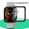 3D защитная пленка для Huawei Watch Fit 3, полноэкранная мягкая пленка для Huawei Fit 3, не закаленное стекло