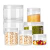 Cosmetic Tank With Cover Round Storage Box Sealed Cans Biscuit Tank Food Container Storage Tank