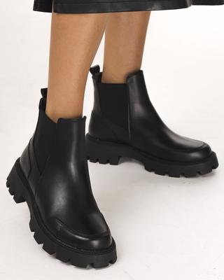 Ботинки Челси 2040 36 черные кожа