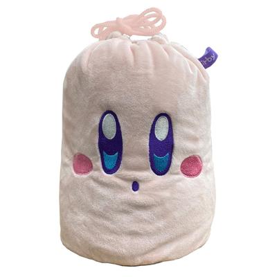 Одеяло-талисман Marushin с завязками Nintendo Dream Land Osumashi Face В70 x Ш100 см, милое, пушистое, стильное, для холодной погоды 4585017000 Kirby's