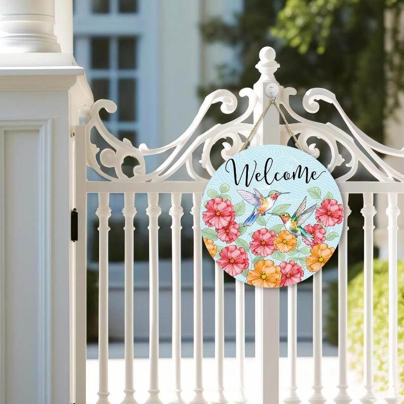 Valentine's Day Gnomes Front Door Sign Red Hearts Rose Door Hanger Valentines Wood Porch Wall Sign Anniversary Wedding Holiday Home Garden Hanging