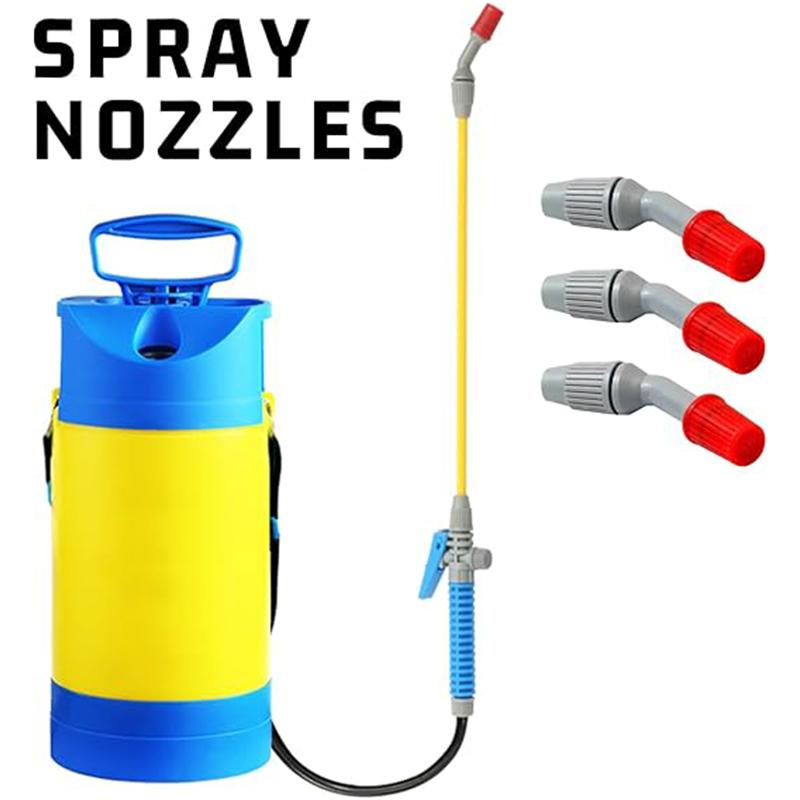 3pcs Adjustable Sprayer Nozzle Fan Shape For Backpack Type Sprayers Lance Replacement Nozzle Gardening Watering Accessories
