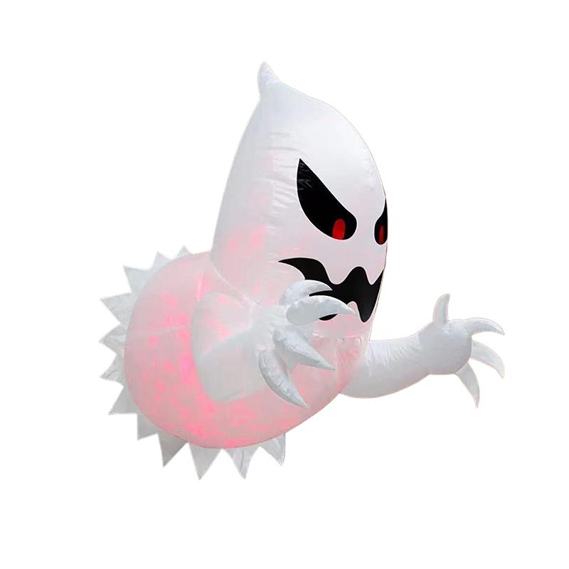 Надувной призрак, выходящий из окна, взорванный на Хэллоуин, украшение для вечеринки ужасов, украшение для двора, сада, лужайки