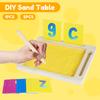 1/2PCS Wooden Montessori Sand Tray With Wooden Pen For Writing Letters And Numbers Early Educational Toys Gifts Party Game