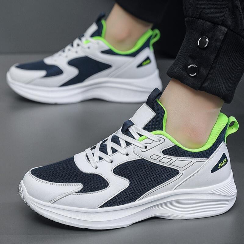 Men's Running Shoes Soft Sole Outdoor Jogging Mesh Breathable Leisure Sneakers Men Sports Walking Shoes Size 39-46