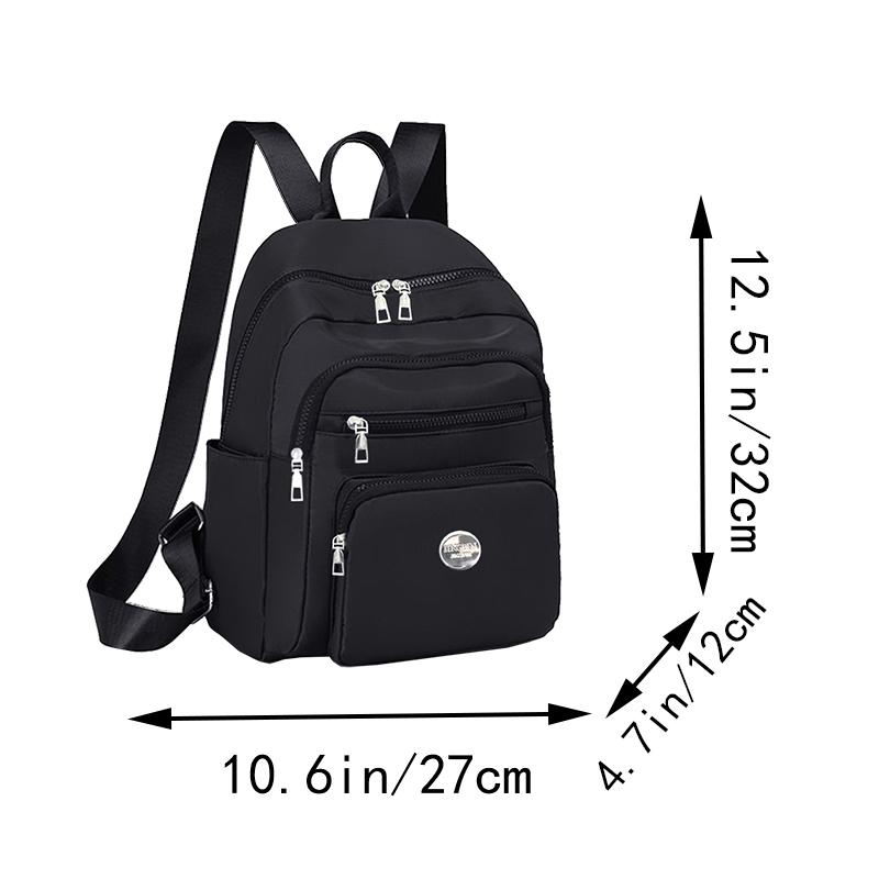 Neutral Men's and Women's Nylon Double-Shoulder Bag Suitable for Business Trips Multiple Colors Available.