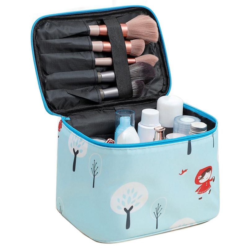 Косметичка с изображением фламинго Дорожное хранилище Косметички Органайзеры ZDH51