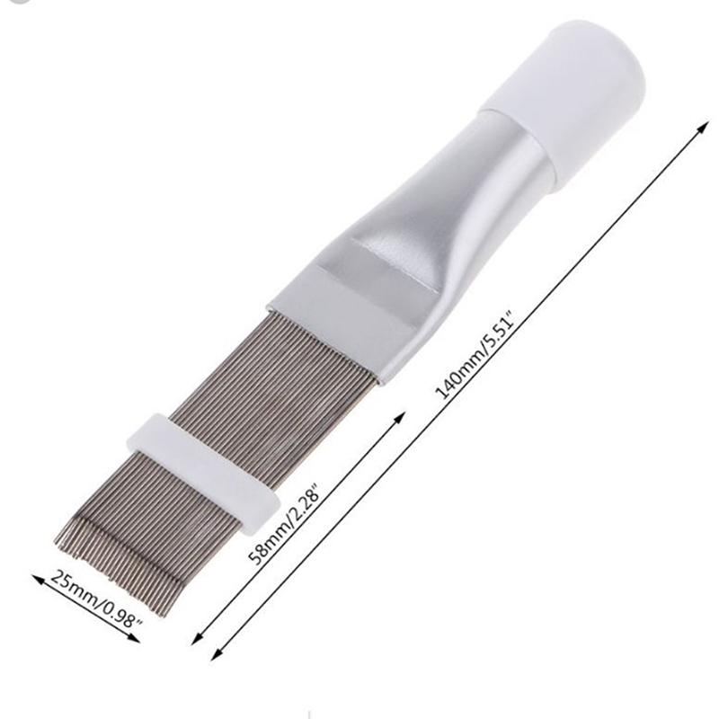 Air Conditioner Cleaning Fin Comb Brush Condenser Stainless Steel Radiator
