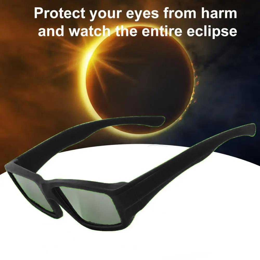 5pcs Solar Eclipse Glasses for Safe Solar Observation UV Glasses Camping Hiking Eye Shield Viewing Glasses Silver Lens