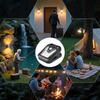 Уличные солнечные датчики движения USB Автоматическое включение/выключение Зажимная лампа Водонепроницаемая 4 режима Солнечные фонари для автодома Кемпинг Уличные датчики движения Зажимные фонари