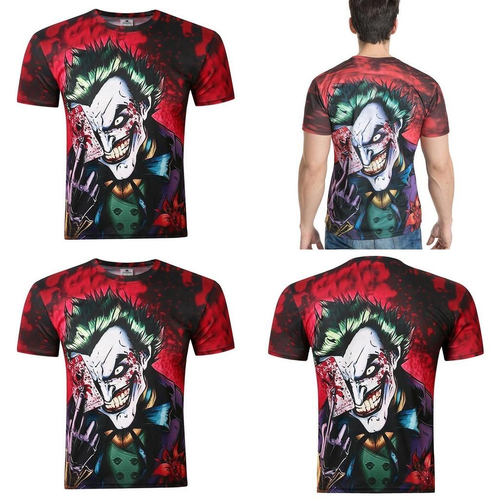 The Dark Knight Joker Batman 3d Printed Tee Soft Breathable And Easy To Clean