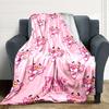 1Pc Pink Panther Blanket Soft Throw Blanket For Home Bedroom Bed Sofa Travel Office Solid Christmas Blanket