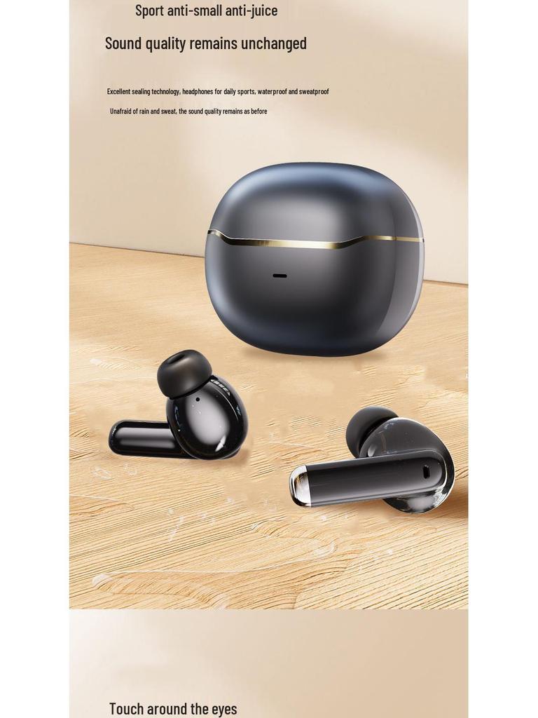 GQ-19 2025 Bluetooth In-ear Headphones: High Sound Quality, Low Latency, Noise Reduction, Long Battery Life.